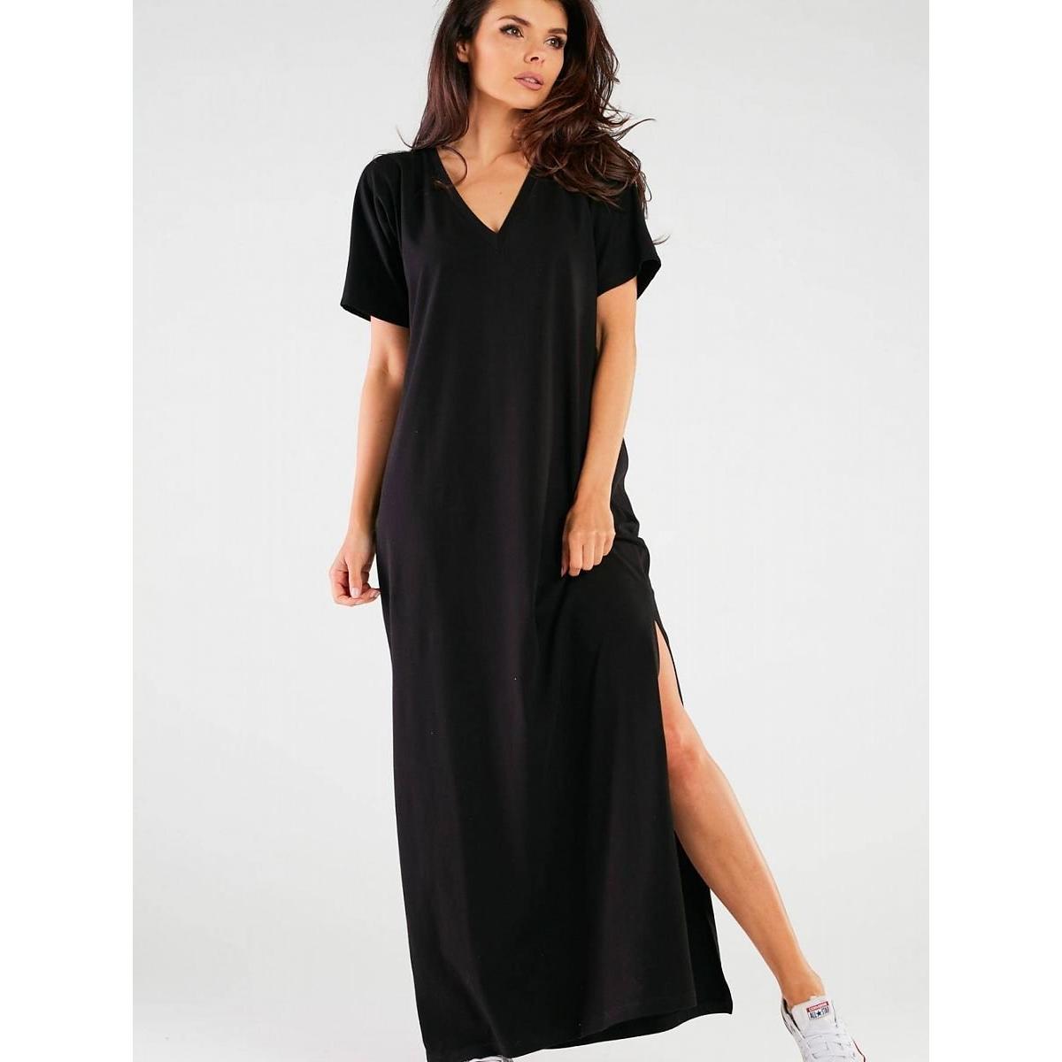 Infinite You, Damen, Kleider, Alltagskleid, Schwarz, (M)