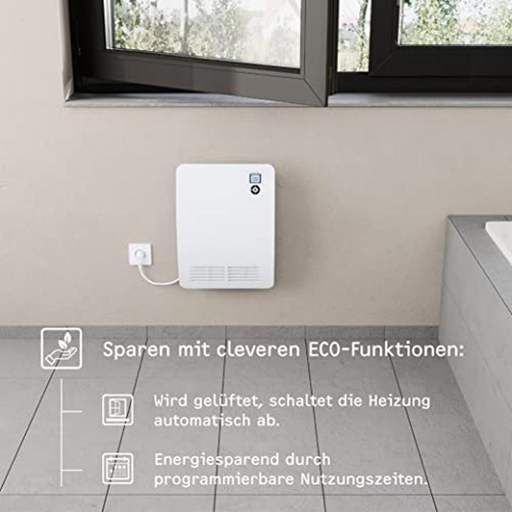Productafbeelding Stiebel Eltron Snelverwarmer CK 20 Premium, 2kW voor ca. 25 m², VDE-getest, LC-display, timer, stille modus (2000 W)