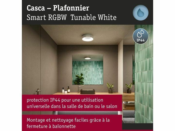 Actual product image Paulmann Deckenleuchte Casca Zigbee (2500 lm)