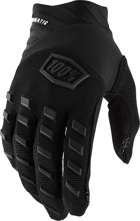 100% Airmatic Handschuhe schwarz-charcoal M (M)