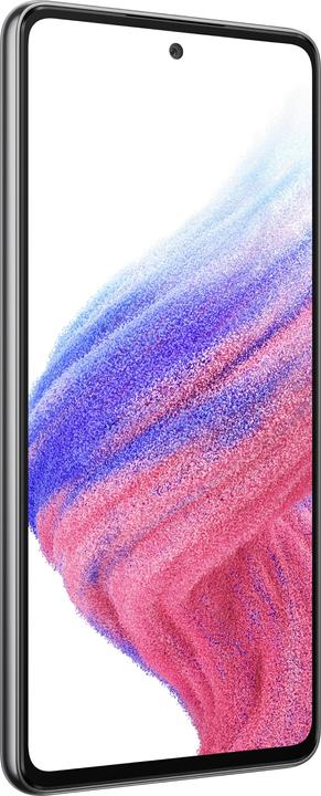 Actual product image Samsung Galaxy A53 5G Enterprise Edition EU (128 GB, Awesome Black, 6.50", Dual SIM, 64 Mpx, 5G)