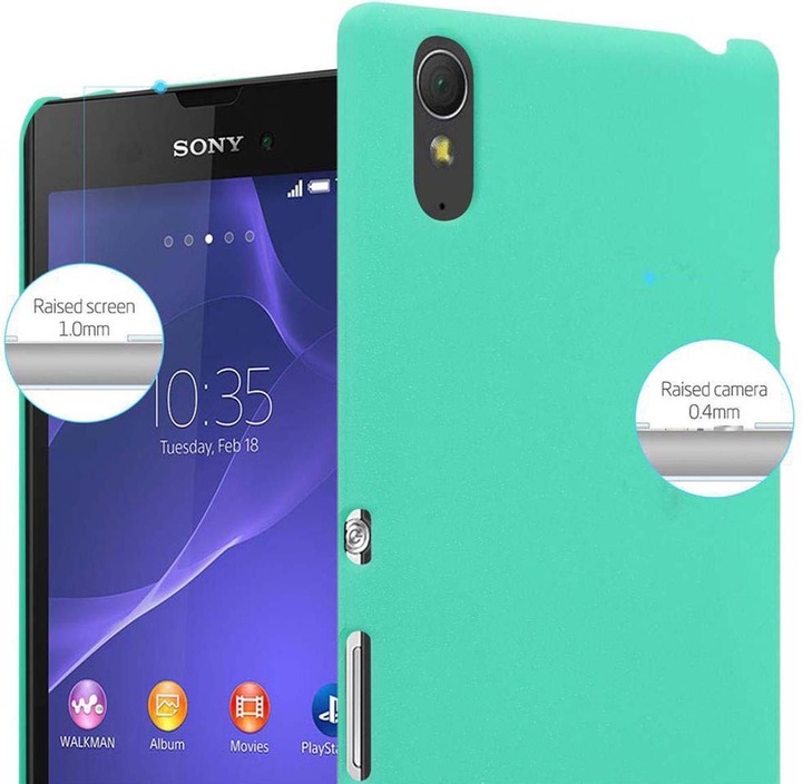 Image du produit Cadorabo Couverture rigide Frosty Cover (Sony Xperia T2 Ultra)