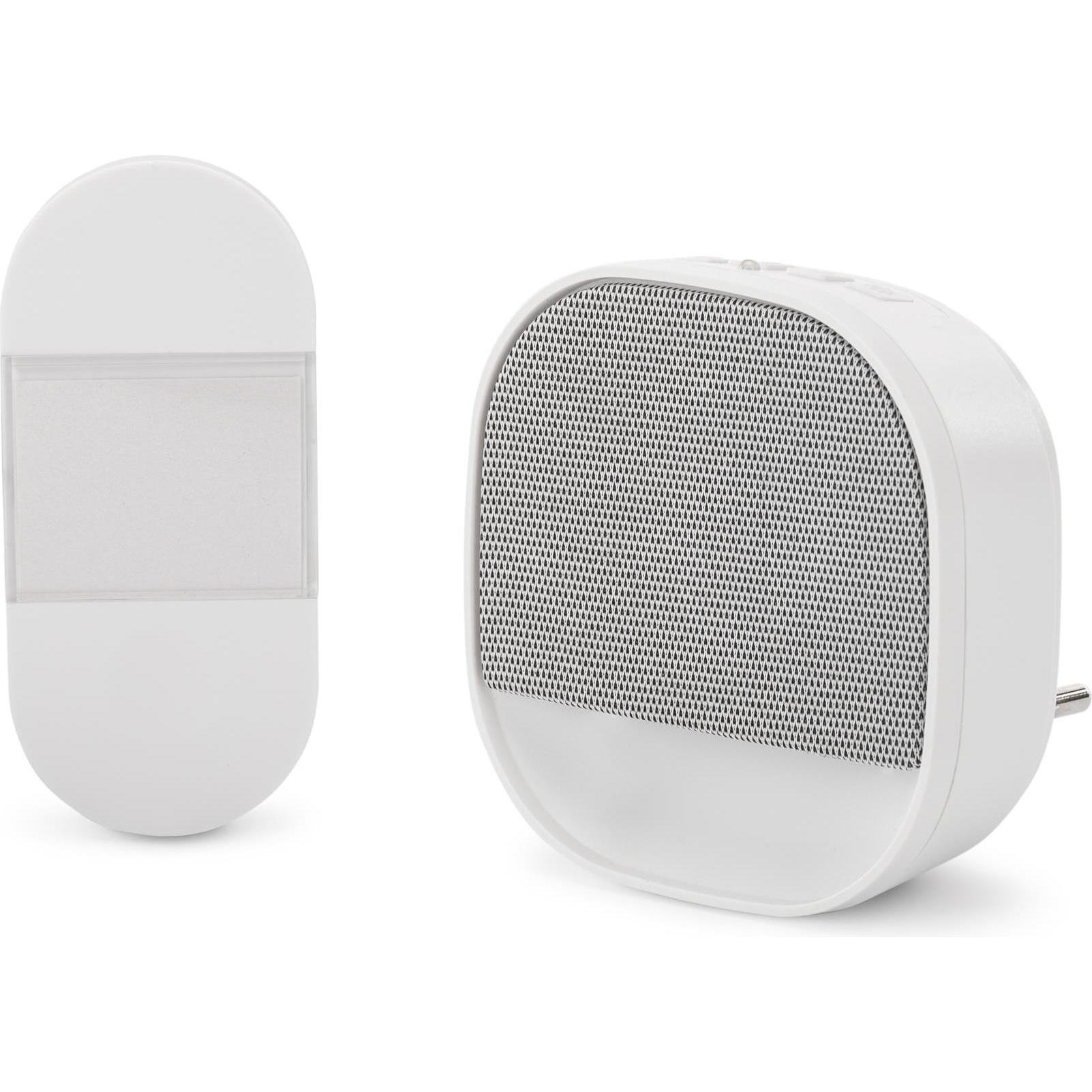 Entac, Campanello + Citofono, Türklingel AC Plug-in Nachtlicht Kinetisch Schalter (Funk)