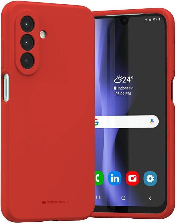 Immagine prodotto Etui Silicone Sam A26 czerwony/red (Samsung Galaxy A26)