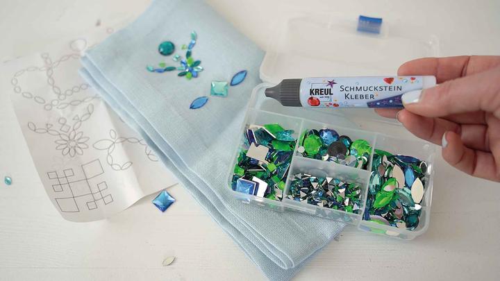 Produktbild Kreul Schmucksteine Set Bunt