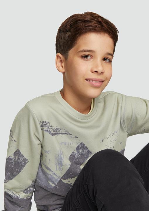 Image du produit S.Oliver Sweatshirt Sweatshirt mit All-over-Print (158, 164)