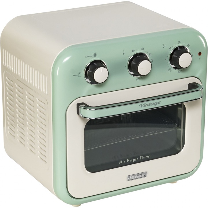 Productafbeelding Ariete Vintage Air Fryer Mini Oven groen