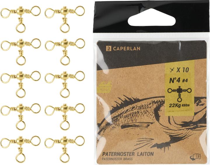 Image du produit Caperlan Emerillon laiton 10 pièces
