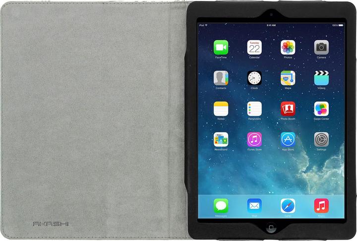 Actual product image Akashi Flip-Schutzhülle London News für Apple iPad Air, Air 2 und iPad Pro 9.7 (Apple iPad Pro 9.7 2016)