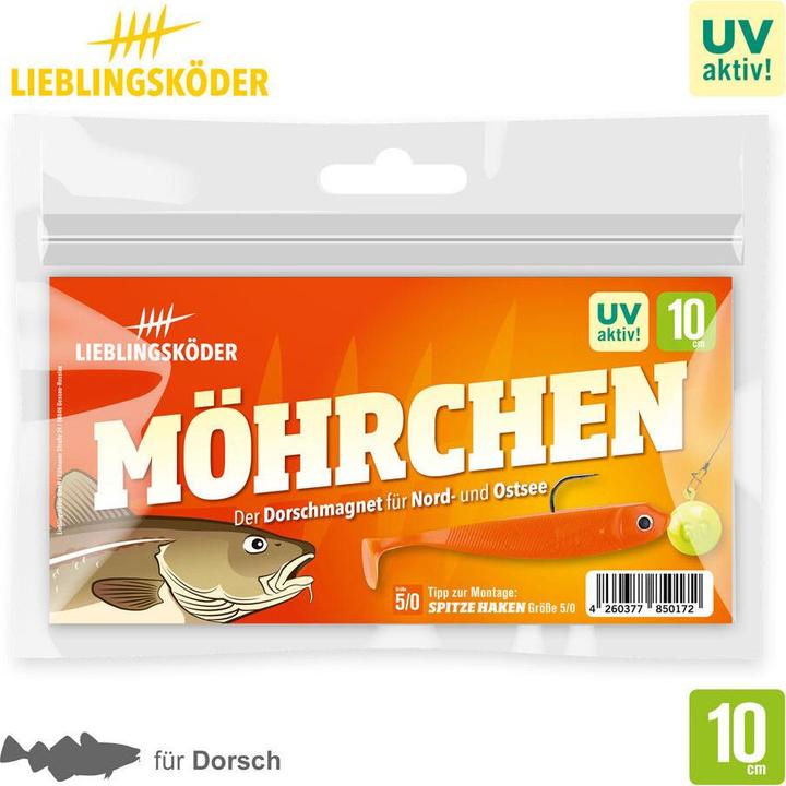 Image du produit Lieblingsköder Carotte (aimant à morue) (10 cm)