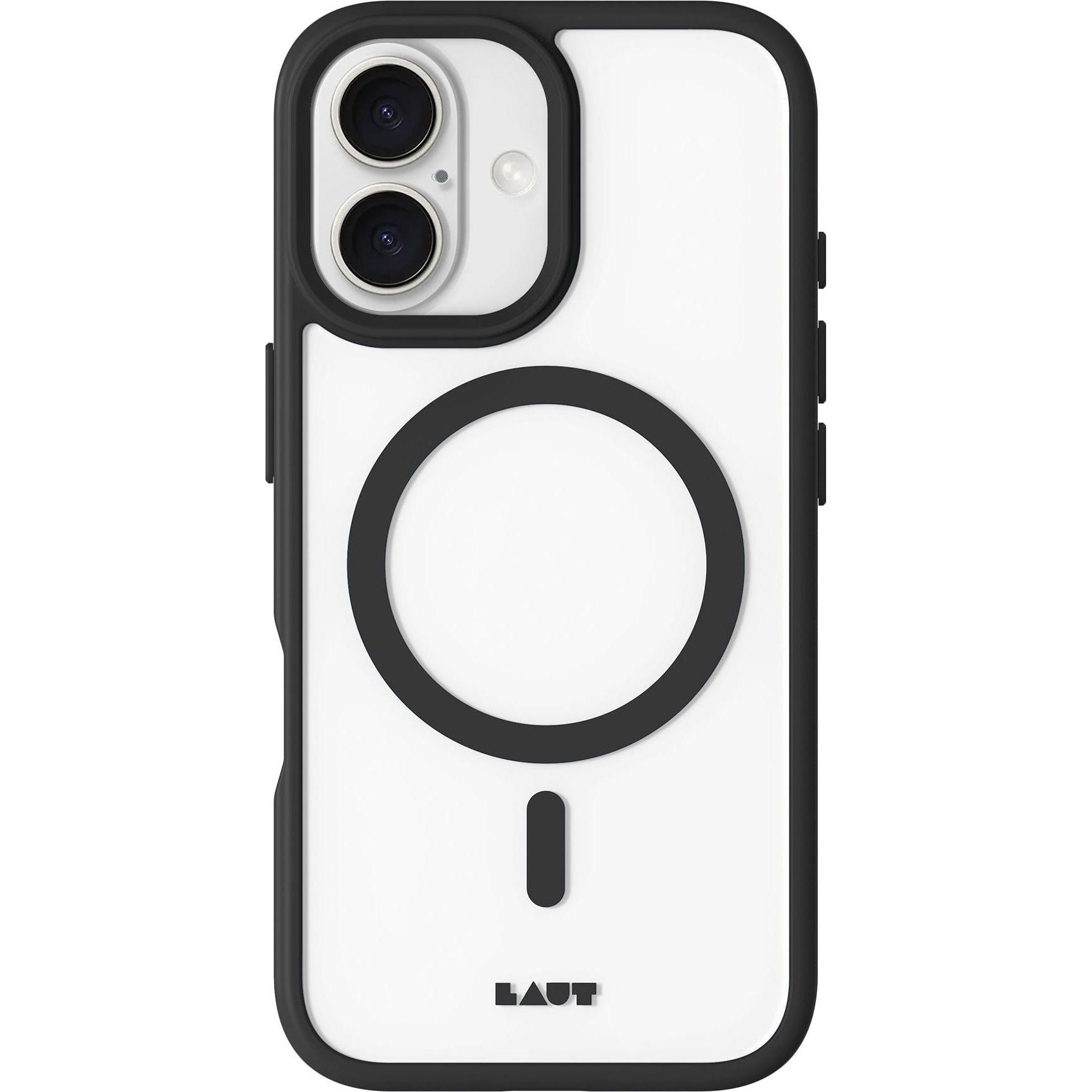 Laut Huex Protect iPhone 16 Plus Black (Apple iPhone 16 Plus), Smartphone Hülle, Schwarz