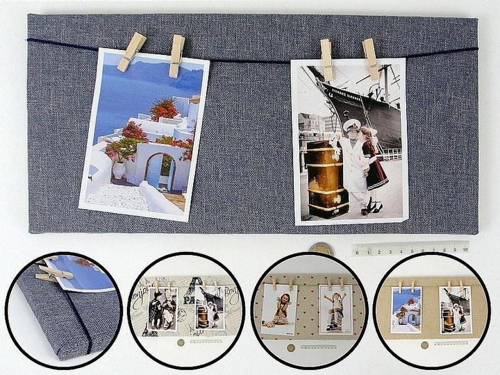 Produktbild Adar Fotorahmen aus Stoff mit MIX-Clips