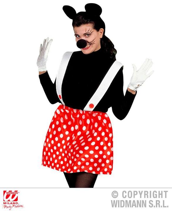 Produktbild Widmann MÄUSCHEN Dress- Up- Set (Ohren, Nase, Rock oder kurze Hose), sort.