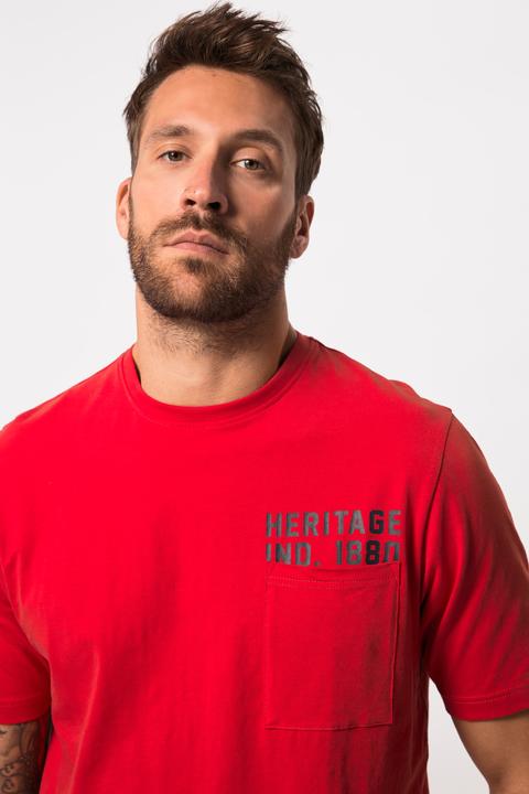 Actual product image JP1880 T-shirt FLEXNAMIC®, short sleeve, chest print, up to 8 XL (XXL)