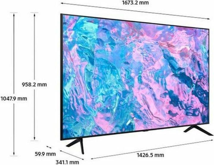 Actual product image Samsung UE75CU7172U (75", CU7170, LED, 4K, 2023)