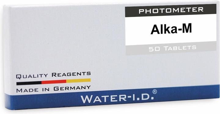 Water ID Alkatest-Tabletten für Pooltester TbsRAT50