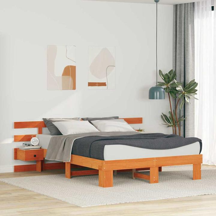 Produktbild vidaXL Plattformbett (140 x 200 cm)