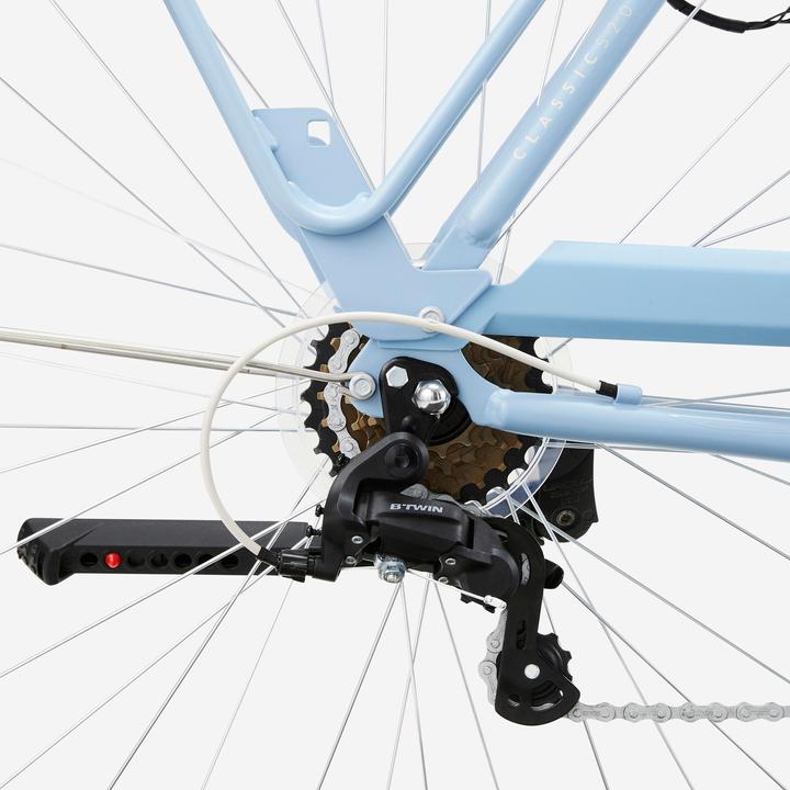 Immagine prodotto Elops City bike da donna occasionale con telaio in acciaio (60 cm)