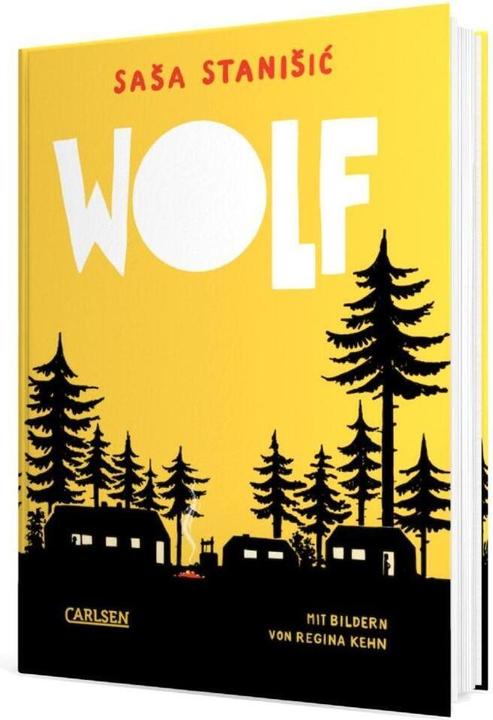 Actual product image Wolf (German, Sasa Stanisic, 2023)