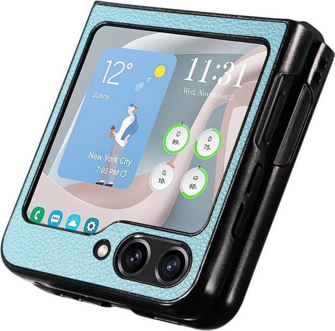 Image du produit Cover-Discount Galaxy Z Flip5 - Housse hybride bleu clair (Samsung Galaxy Z Flip5)