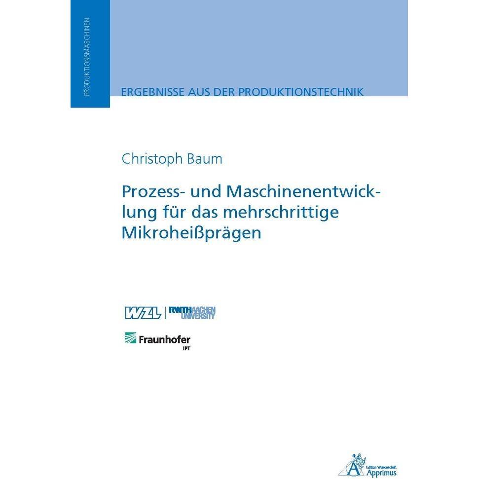 Baum:Prozess- und Maschinenentwicklung, Fachbücher von Christoph Baum