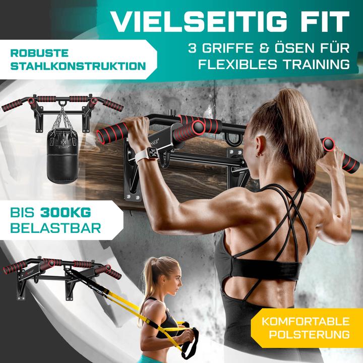 Actual product image Kesser Pull-up Bar Red