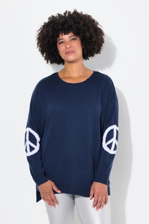 Actual product image Angel of Style Sweater with peace sign and long sleeves (58)