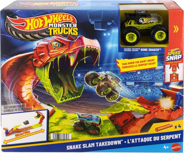 Mattel Hot Wheels Monster Trucks Gigantische Schlangenjagd