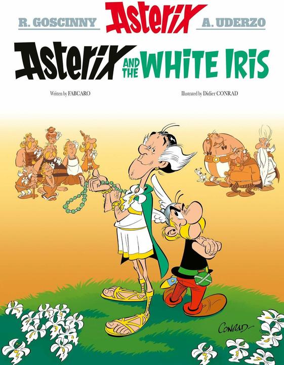 Actual product image Asterix and the White Iris (English, Goscinny, René, Uderzo, Albert, 2023)