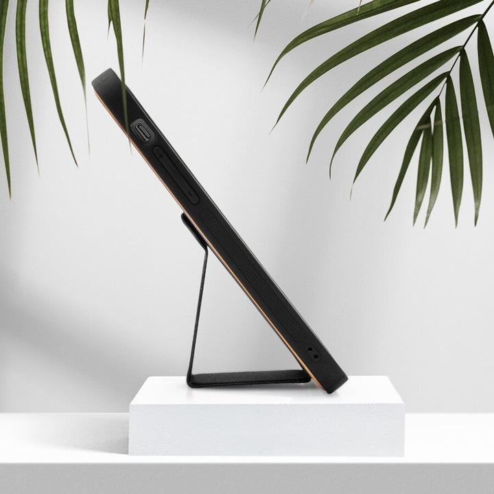 Produktbild Cabana Hülle iPhone 13 Pro - Hardcase Schutzhülle Luxury Schwarz No.10 Made in Europe Handmade (Apple iPhone 13 Pro)