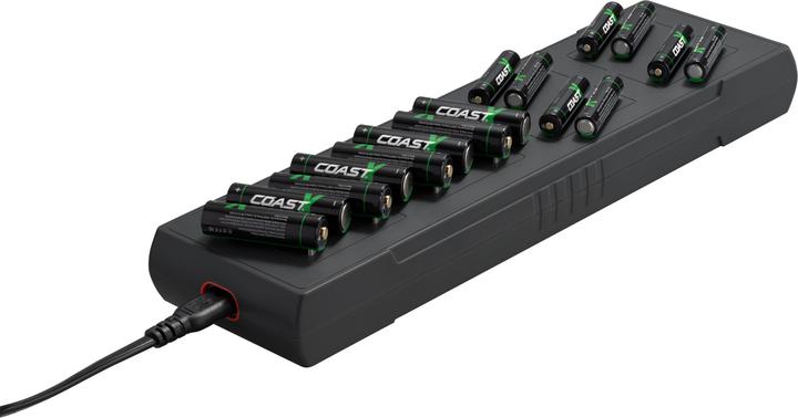 Produktbild Coast ZXCS16 Batterieladegerät für 16 USB-C Batterien (16 Ports)