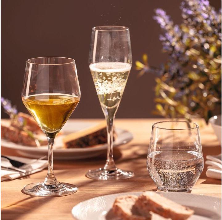 Produktbild Leonardo Sektglas Twenty4 220 ml, 6 Stück, Transparent (22 cl, 6 Gläser, Sektgläser)