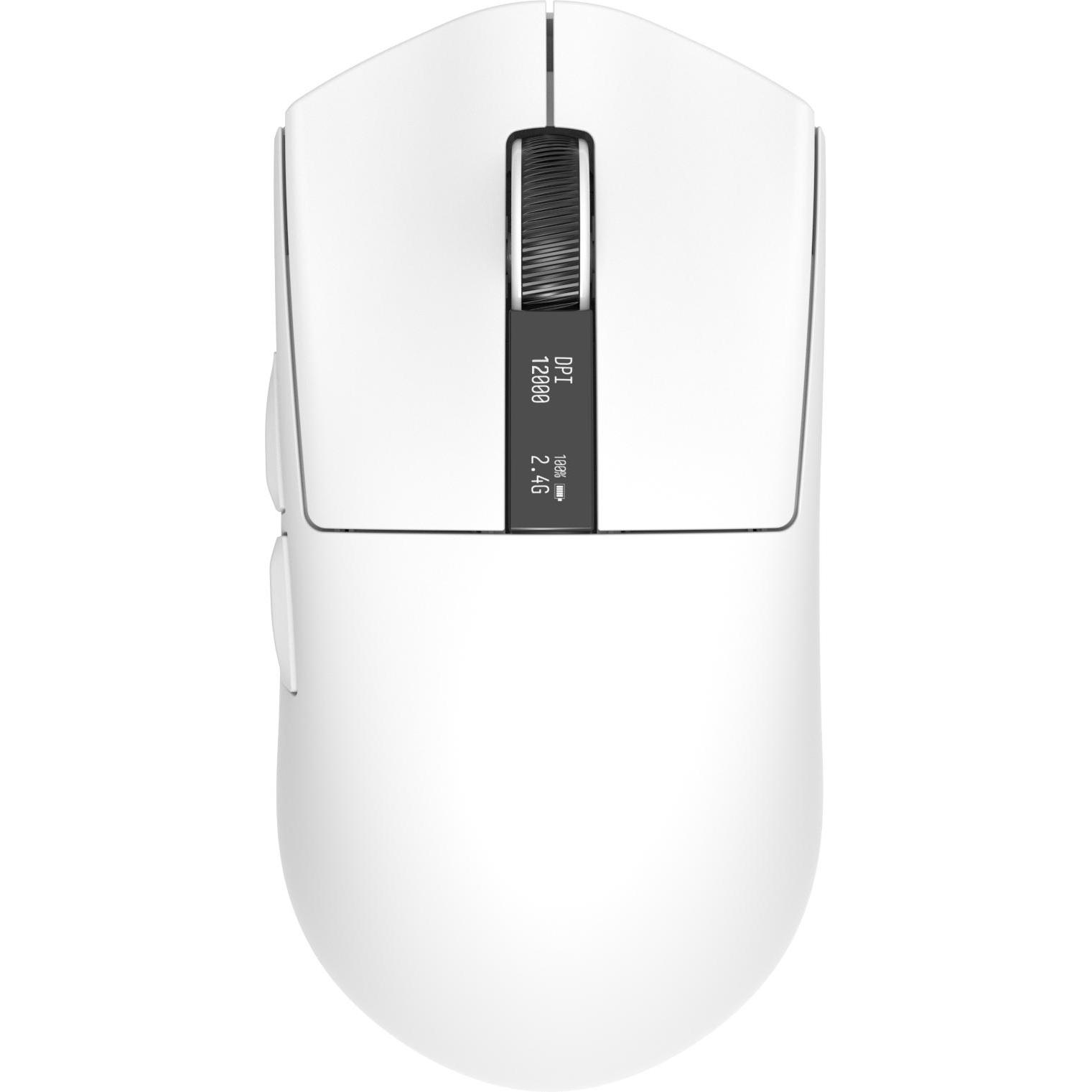 Oniverse Vanguard (Cablato, Senza fili), Mouse, Bianco