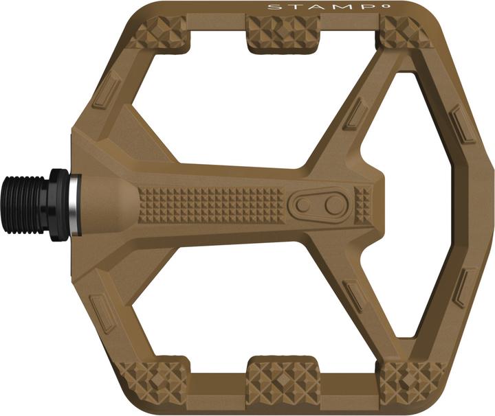 Produktbild Crankbrothers Stamp 0 Small Plattform-Pedal, brown