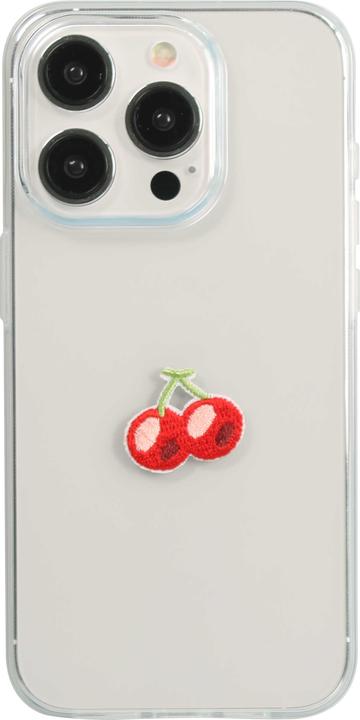 Actual product image PhoneLook Sticker Sticker for mobile/tablet/computer 3D embroidered Cherry