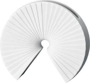 Actual product image Rosenthal Arcus - Weiss matt - Vase 8 cm/ind (1 x)