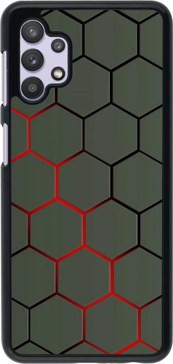 Produktbild PhoneLook Hülle Geometric Line red (Samsung Galaxy A32 5G)