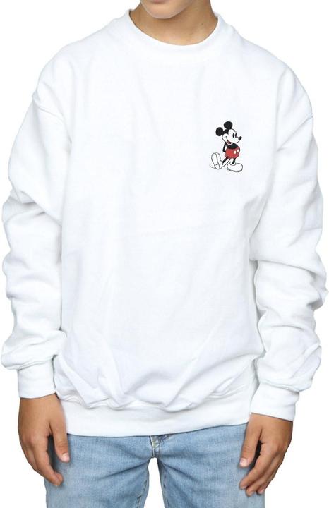 Produktbild Disney Mickey Mouse Kickin Retro Chest Sweatshirt Jungen (152, 158)