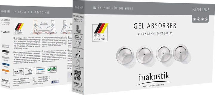 Actual product image Inakustik Excellence Gel Absorber