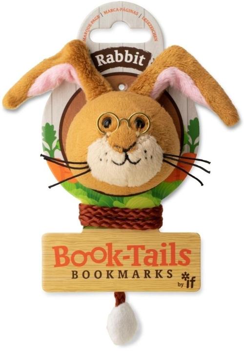 Image du produit IF Book-Tails Rabbit Marque-page en peluche