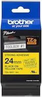 Produktbild Brother TZe-S651 (2.40 cm, Gelb)