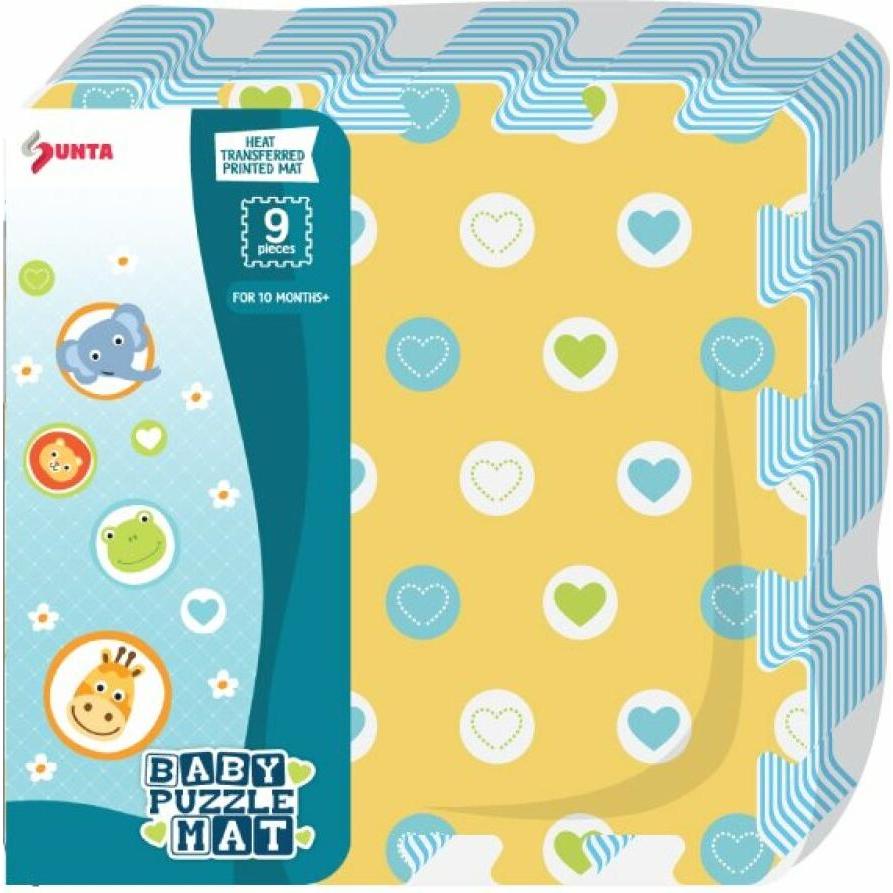 Thumbnail - Sun ta toys Schaumstoffpuzzle Glückliche Tiere (29x29)