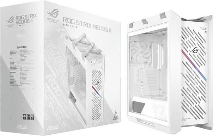 Actual product image ASUS Geh ROG STRIX HELIOS II GX601S WHITE (ATX, E-ATX, mATX, Mini-ITX)
