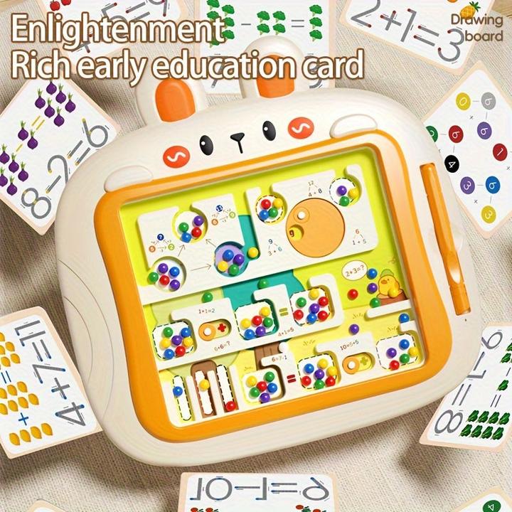 Image du produit Activity Board Planche à dessin magnétique sur le thème du lapin pour les enfants de 3 à 8 ans - jouet éducatif
