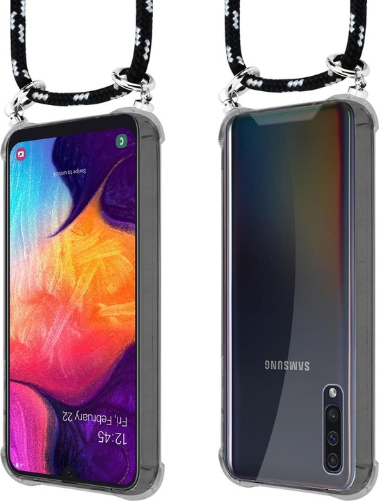 Produktbild Cadorabo TPU Handy Kette SILBER Cover