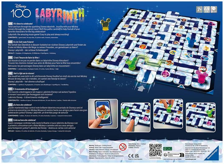 Produktbild Ravensburger Disney 100 Labyrinth (Englisch, Italienisch, Portugiesisch, Französisch)