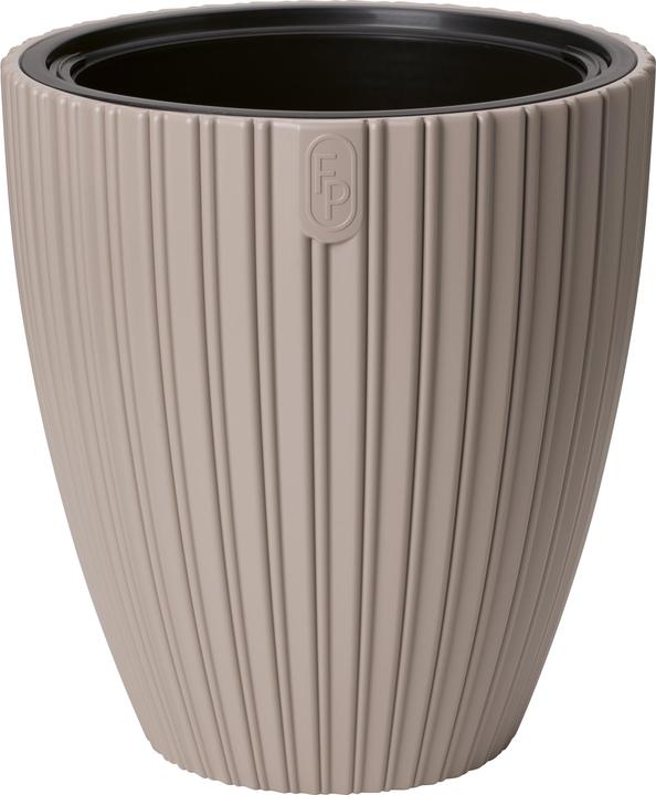 Image du produit ‎Form Plastic Flowerpot Form Plastic Mika, plastic, Ø 38.5 cm, brown (38.50 x 42 cm)