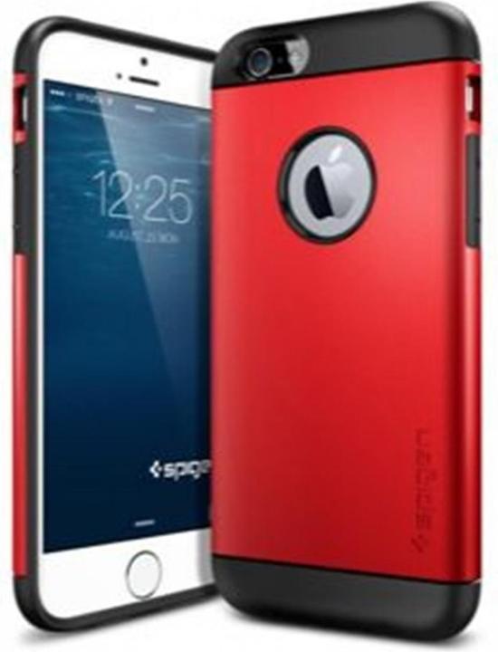 Image du produit Spigen Coque Slim Armor pour iPhone 6/6S (4.7") Rouge (Apple iPhone 6)
