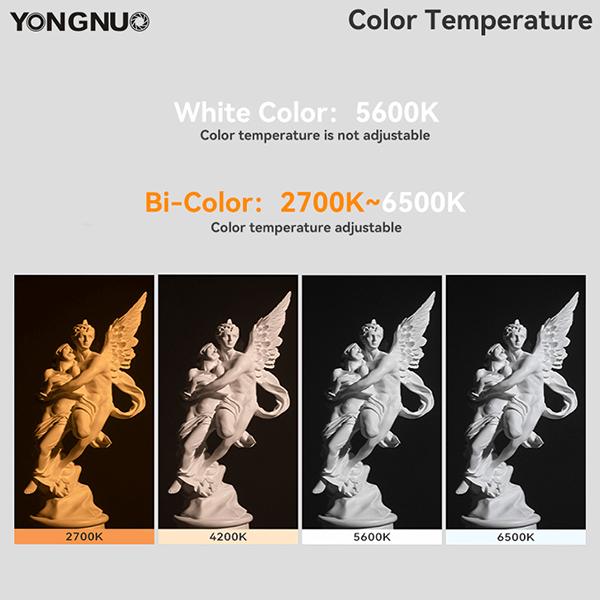Actual product image Yongnuo YNLUX200 Kit 3200K-5600K Video LED Light (Video light)