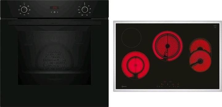 Image du produit Neff Ensemble four intégré, B1CCC0AK0 + T18SDH9L0, BX38B